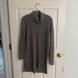 Halogen Charcoal Cowl Neck Sweater